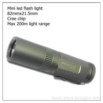 Rechargeable cree XRE Max 200m flash light led LC9081